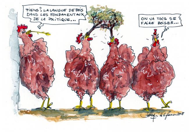 La langue de bois