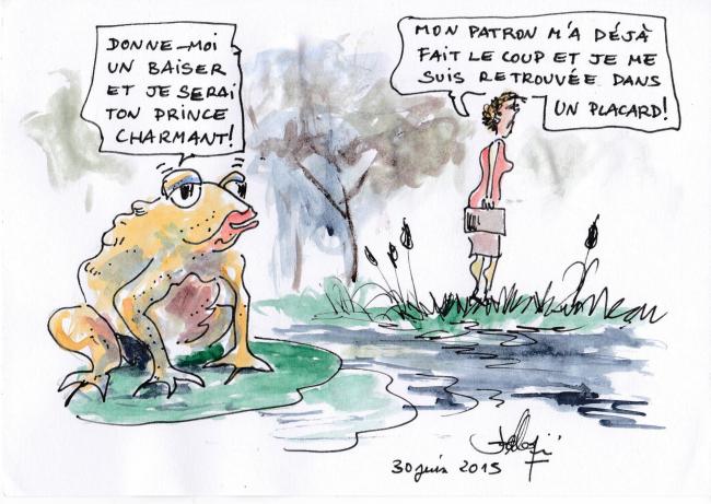 Le baiser du crapaud