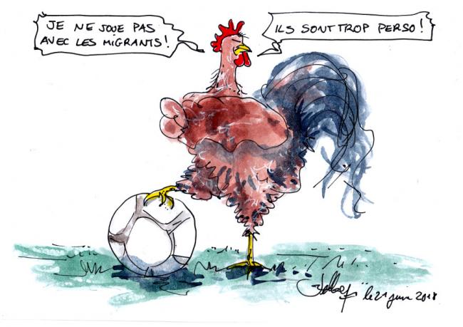 Le coq foot