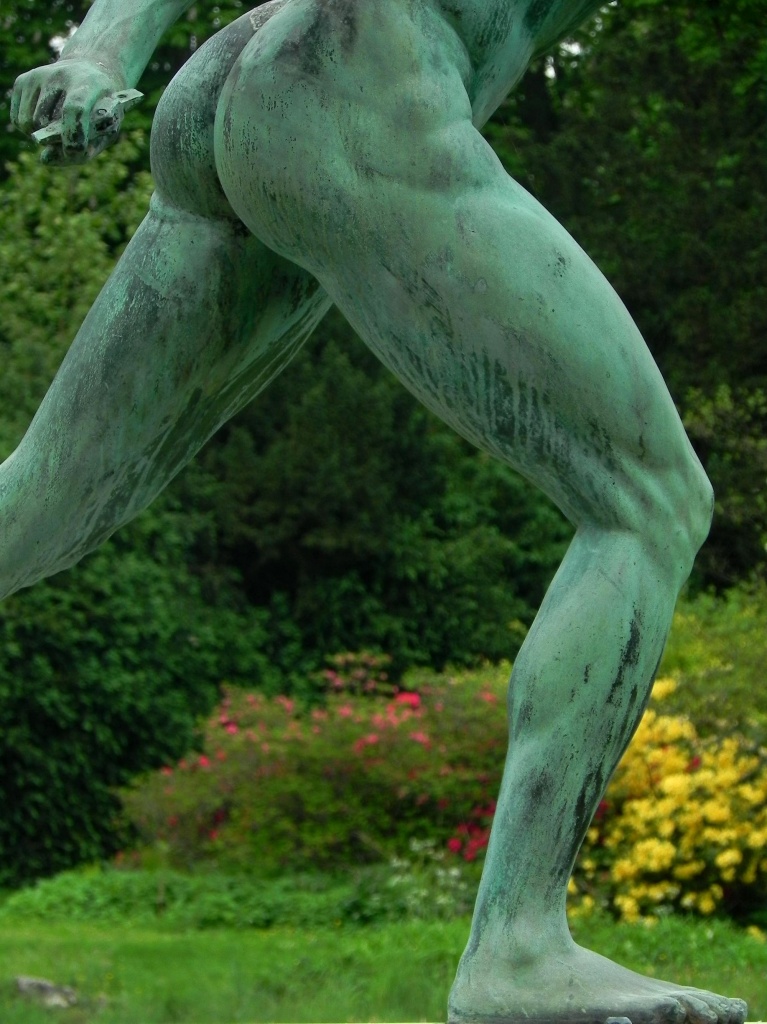 Jambe de bronze