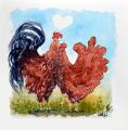 Les amants poule et coq 1